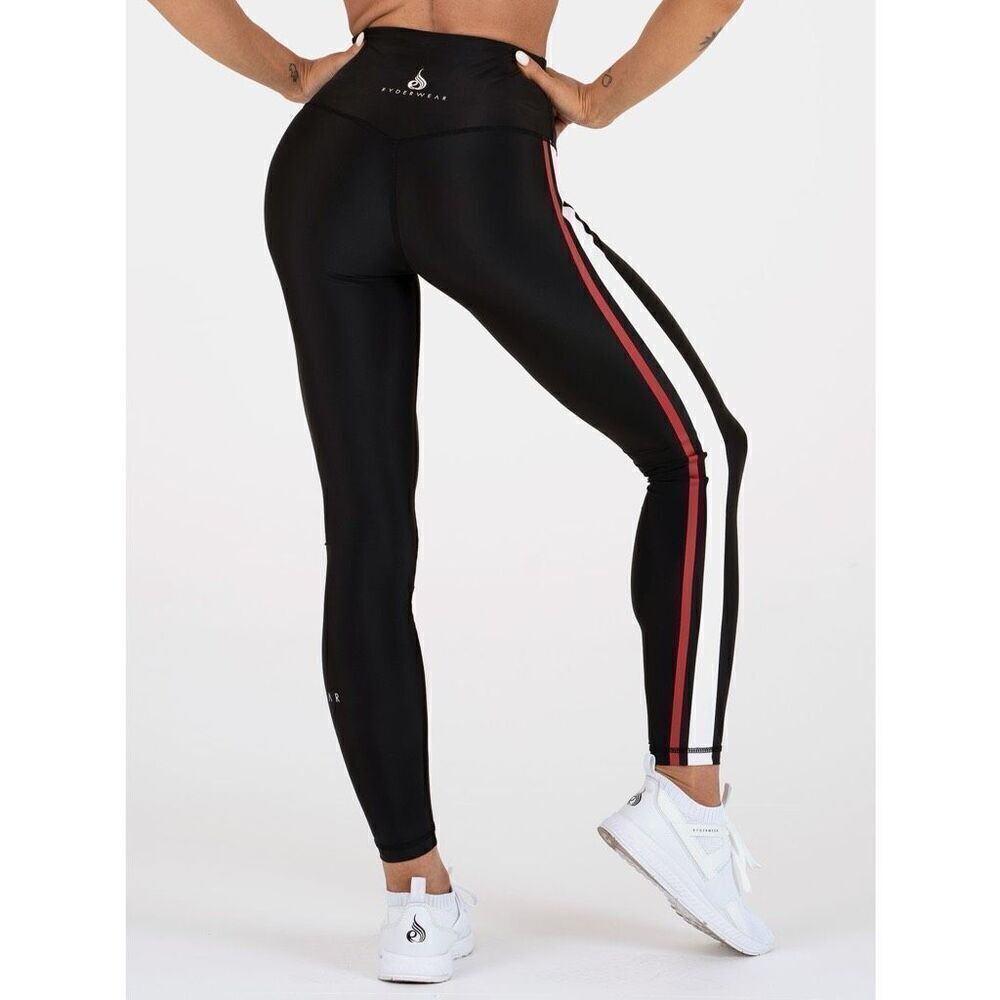Ryderwear Stride High Waisted Leggings in Black Size Small